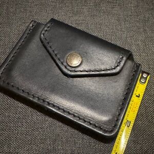 Portland Leather Goods Black Leather wallet